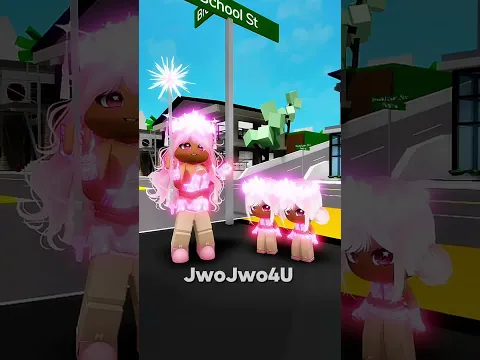 i painted all of brookhaven pink 💗🤩 #roblox #shorts