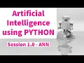 Create an Artificial Neural Network ANN in Python from scratch