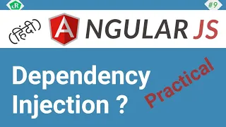 AngularJS Dependency Injection AngularJS Tutorial For Beginners in Hindi