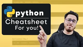 Python Cheatsheet for Beginners