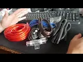 SoundBox Connected 4 Gauge Amp Kit Amplifier Install Wiring Complete 4 Ga Installation Cables 2200W