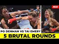 Full Fight Po Denman vs Tai Emery BKFC Thailand 4 on FITE