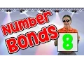 I Know My Number Bonds 8 Number Bonds to 8 Addition Song for Kids Jack Hartmann
