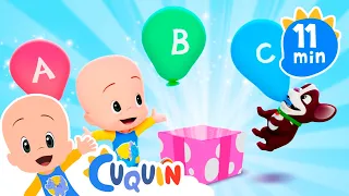 Aprende el Alfabeto con Globos - Aprende con vídeos educativos de Cuquín