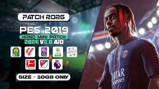 أحدث باتش تحويل بيس 2019 إلى بيس 2026 الدوري المصري والسعودي أبطال إفريقيا 