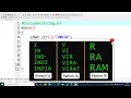 C Pattern Program to Print Your Name String Pattern - Part 5