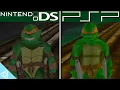 TMNT (2007 Game) - PSP vs. Nintendo DS | Side by Side
