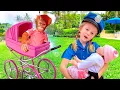 Download Lagu Nastya come poliziotto aiuta tutti - serie di video per bambini di 1 ora