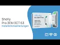 Shelly Pro 3EM-3CT63 - Installatievideo (NL)