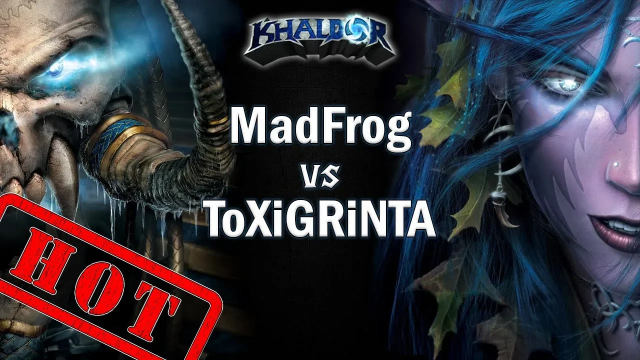 ►WarCraft 3 - MadFrog (UD) vs. ToXiGRiNTA (NE) - Fun & Scrappy