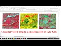 Unsupervised Classification using Arc GIS