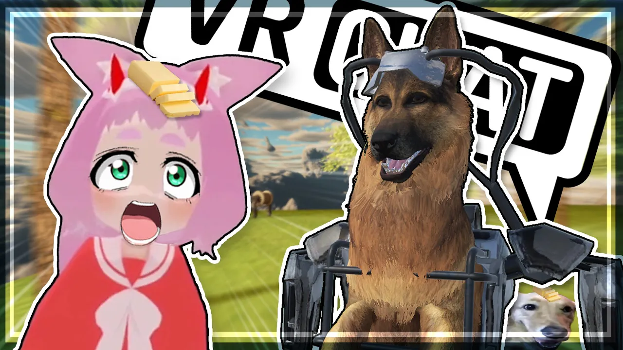BUTTER DOG - Vrchat Funny Moments