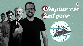 انجليزي تانيه ثانوي الترم الاول 2026 قصة انجليزي تانية ثانوي Around The World In 80 Days 