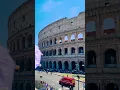 This is #outside #colosseum #rome #views #beautiful #day early #summer #youtubeshorts #viral