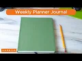 Weekly Planner Journal Harbor