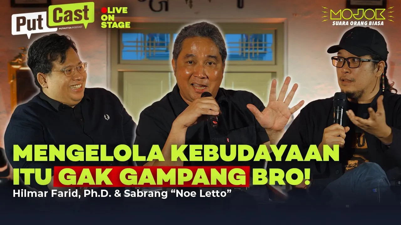 KEBUDAYAAN BUTUH PERHATIAN KHUSUS, SIAPA YANG HARUS NGURUS? | Putcast Live on Stage