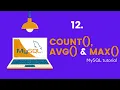 MySQL Aggregate Functions - Count Avg and Sum Functions