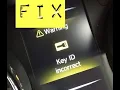 Nissan DASH Warning Key ID Incorrect NO START FIX