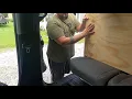 MY HOTSHOT BED SETUP WITH REAR SEATS EASY SLEEPER CONFIGURATION HOTSHOT TRUCKING