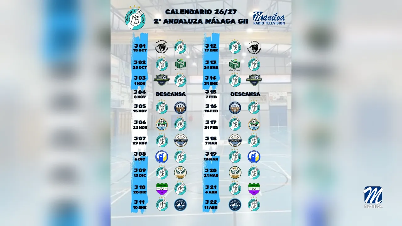 El Manilva FS ya conoce el calendario de liga