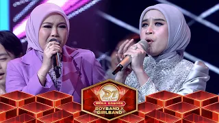 duo ukhti anggun selfi yamma u0026 mila da7 tampil memukau mega konser boyband x girlband