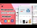 Book-Shop E-Commerce Website HTML CSS JS Free Source Code
