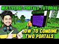 How To Connect Portals in Minecraft Multiverse Portals Plugin Tutorial Multiverse Portals Plugin
