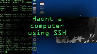 Haunt a Computer Using SSH Tutorial