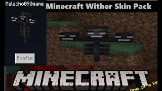 Minecraft Wither Skin Pack