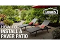 How To Design and Install A Paver Patio