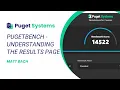 PugetBench - Understanding the Results Page