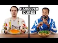 Hungover People Try Each Others Hangover Cures