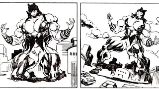 Female muscle cartoon comic FBWY Female muscle growth project