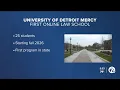 University of Detroit-Mercy launches first-ever online law school in Michigan