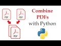 Merge Multiple PDFs Into One Python PyPDF2 Tutorial
