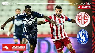Antalyaspor - Sariyer Match HIGHLIGHTS Week 4 Trendyol 1 Lig