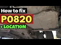 P0820 p0820 gear lever x-y position sensor circuit code p0820 p0820 obd2