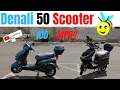 Vitacci Denali 50 Scooter Review In Metallic Blue