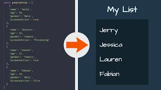How to Generate and Filter a list with Javascript using forEach and filter functions
