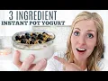 3 Ingredient Instant Pot No Boil Yogurt - Cold Start Dump and Go Yogurt Recipe