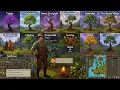 Farming Maxing Update 87 88 Tree Run Lasor Seed Drop Kronos Planted OSRS