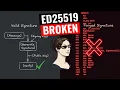 Microcorruption CTF - Bootloader Signature Verification ED25519 Explained