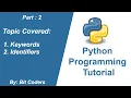 Python Tutorial for Beginners Identifiers and Keywords Explained Bit Coders In Hindi