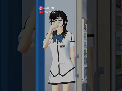Gk mau kelihatan salting di dpn dia wkwk😌✌ ||Sakura School Simulator 💅🛹