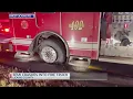 Crash involving semi-truck leaves Licking County fire department one engine down