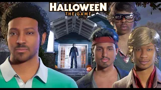 CAN WE OUTRUN MICHAEL MYERS | Halloween : The Game w/ @KeemSama @xkarutaclanx @HeyyVance