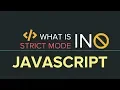 JavaScript use strict Strict mode in Javascript explained