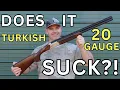 Lagu Do Turkish Shotguns SUCK?! EAA Balikli Blue Label 20 Gauge Over/Under