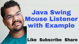 Java Swing Mouse Listener MouseListener in Java Swing Example MouseListener Interface in Java