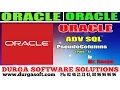 Oracle Tutorial Oracle Adv Sql PesudoColumns Part - 1 by basha